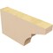 Ekena Millwork 2in. W x 6in. H x 12in. L Monterey Woodgrain TimberThane Rafter Tail, Primed Tan RFTUR02X06X12MONRCPR - alternate 3